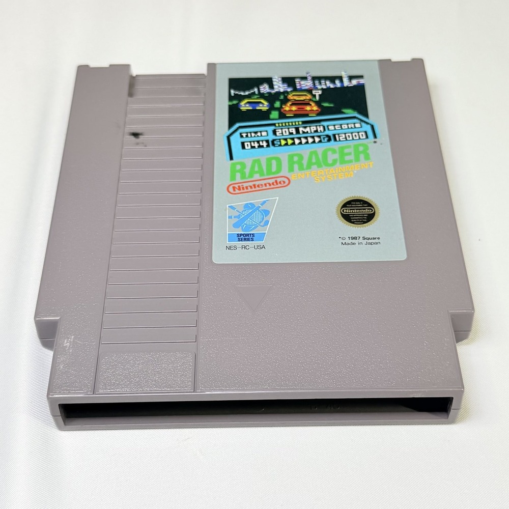 Rad Racer NES Nintendo Entertainment System Video Game Classic Racing‎